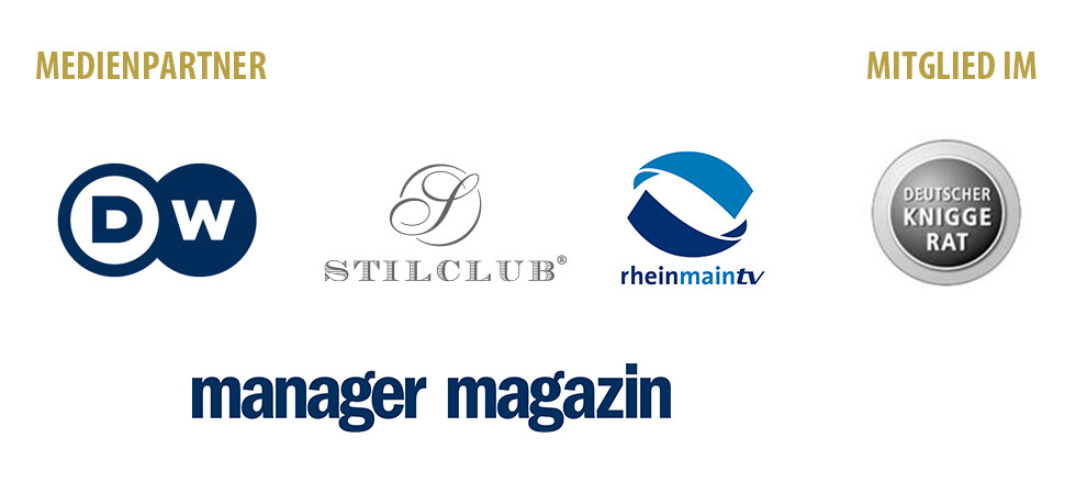 Medienpartner: Deutsche welle Rusland, Stilclub.de, Rhein-Main-TV, Manager Magazin